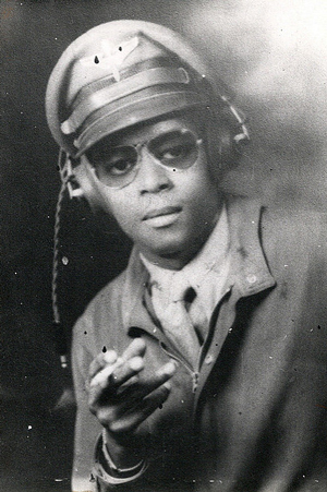 Alexander Jefferson in flight gear