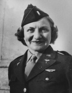 Aleda Lutz in uniform